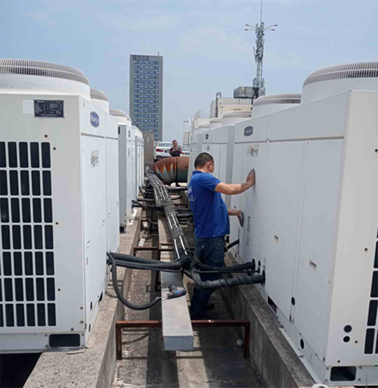 疏附中央空调制热和不制冷系统维修方法